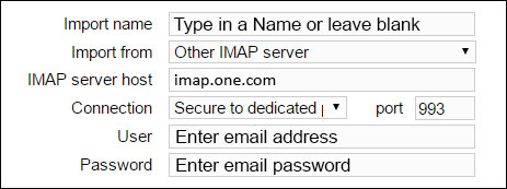 imap-settings-one-dot-com
