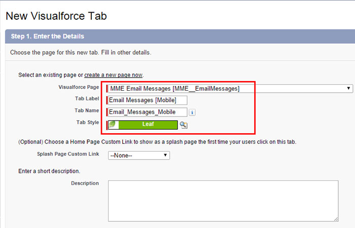 Create an Email Messages tab within Salesforce Mobile - Match My Email